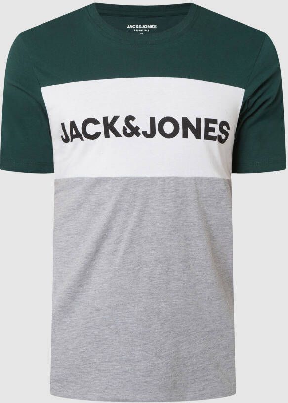 jack & jones T-shirt met logo