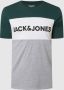 JACK & JONES ESSENTIALS slim fit T-shirt JJELOGO met logo pine grove - Thumbnail 2