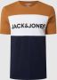 JACK & JONES ESSENTIALS slim fit T-shirt JJELOGO BLOCKING met printopdruk rubber - Thumbnail 3