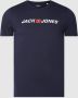Jack & jones T-shirt met labelprint model 'CORP' - Thumbnail 1