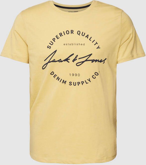 jack & jones T-shirt met ronde hals model 'ACE'