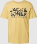 Jack & Jones Shirt met ronde hals JJBECS SHAPE TEE SS CREW NECK - Thumbnail 1