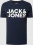 JACK & JONES ESSENTIALS T-shirt JJECORP met logo donkerblauw - Thumbnail 2