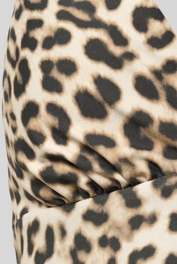 Jake*s Casual Badpak met halter in all-over look