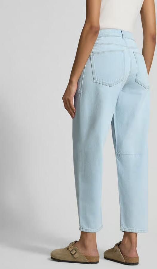 Jake*s Casual barrel fit Jeans met opgezette Zakken (onderstuk)