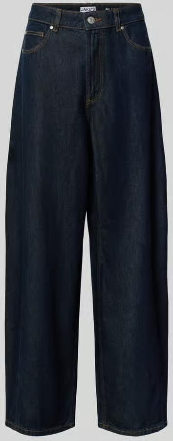 Jake*s Casual Barrel jeans van puur katoen