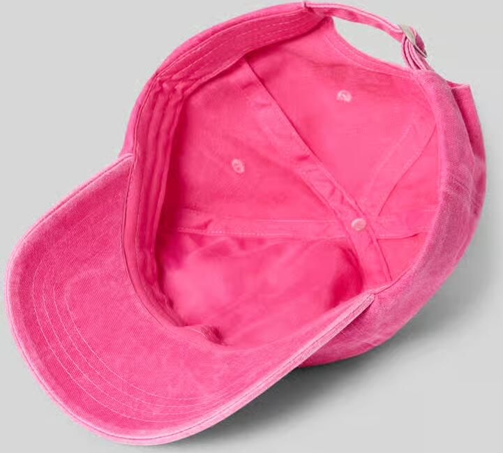 Jake*s Casual Baseballpet met statement-stitching