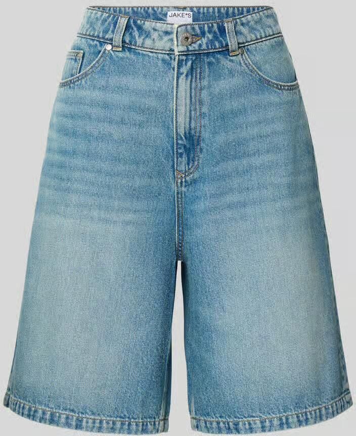 Jake*s Casual Bermuda s van denim in used-look - Foto 2