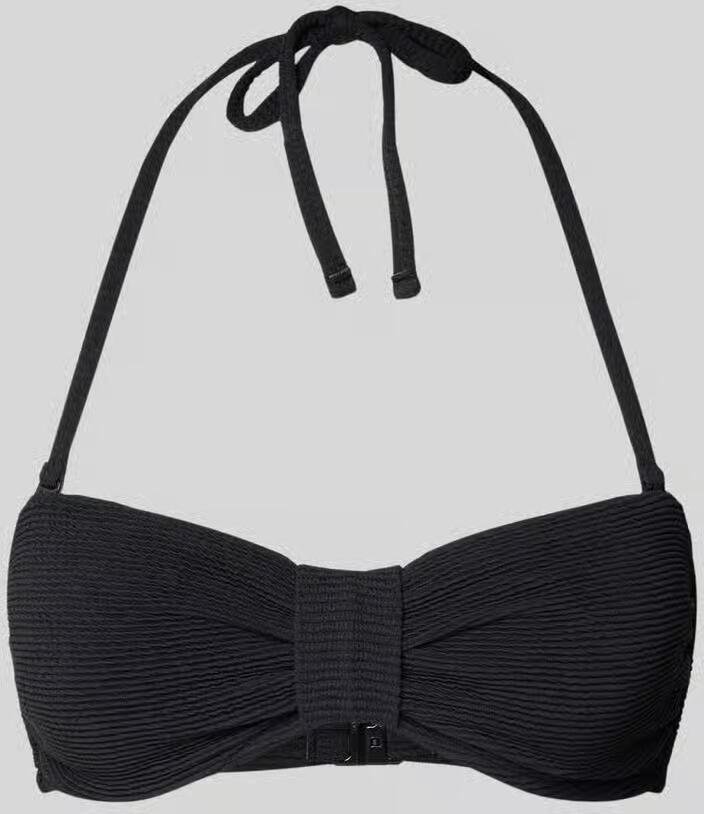 Jake*s Casual Bikini-bovendeel in bandeaumodel met structuurpatroon - Foto 2