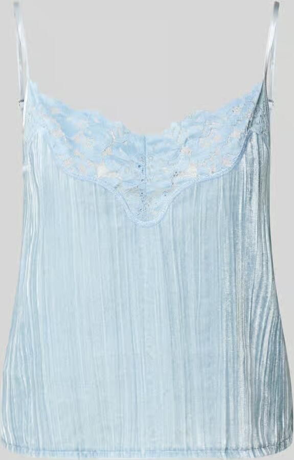 Jake*s Casual Blousetop met verstelbare spaghettibandjes