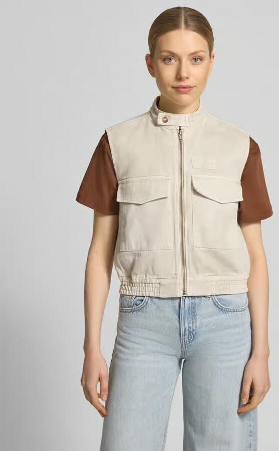 Jake*s Casual Bodywarmer met klepzakken - Foto 2