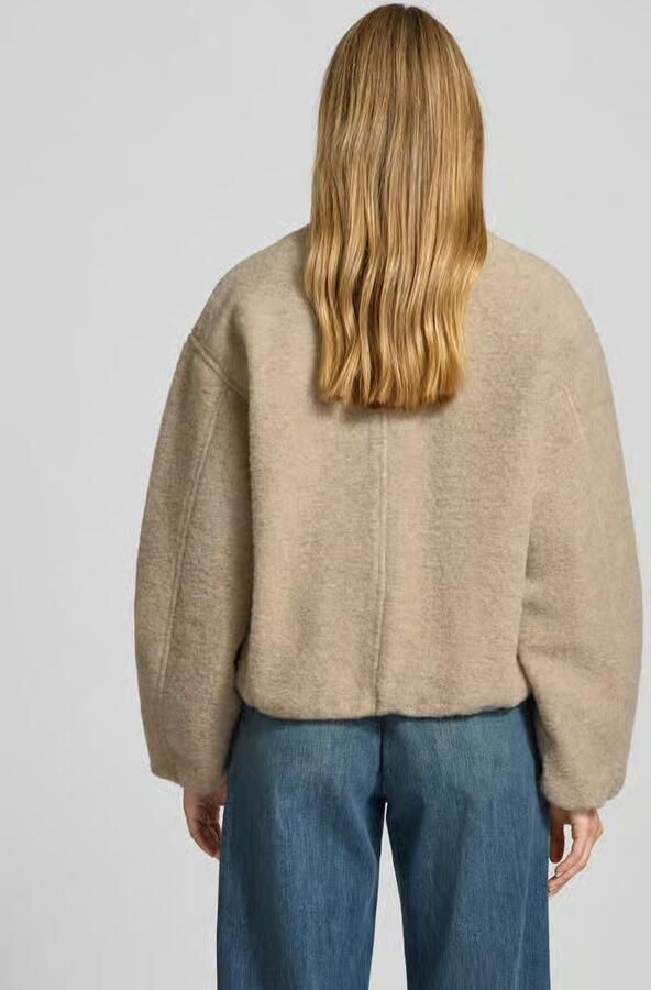 Jake*s Casual Bomberjack met opstaande kraag