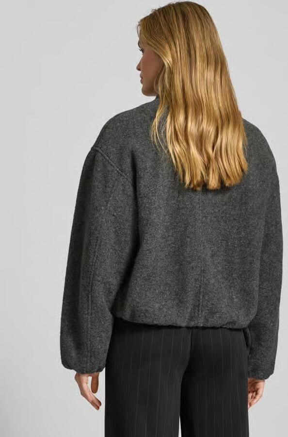 Jake*s Casual Bomberjack met wol