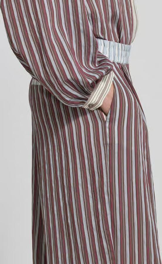 Jake*s Casual Broek in all-over look met elastische band - Foto 2