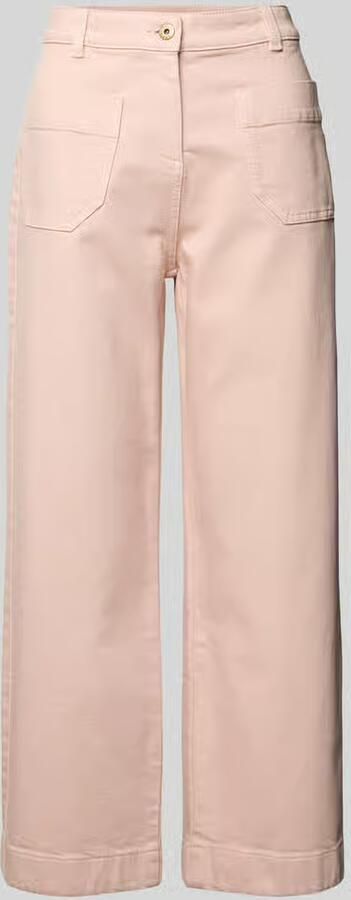 Jake*s Casual Broek met verkorte pasvorm met opgestikte zakken - Foto 2