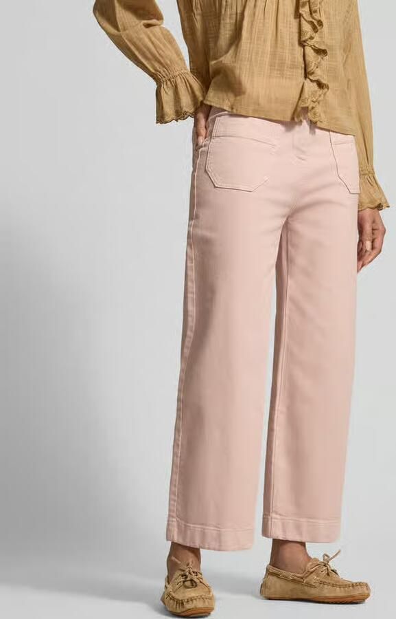 Jake*s Casual Broek met verkorte pasvorm met opgestikte zakken - Foto 2
