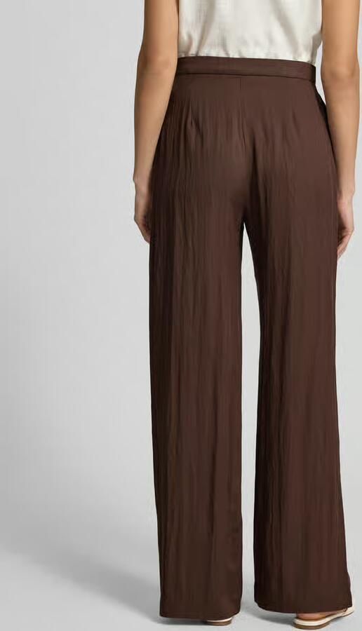 Jake*s Casual Broek van lyocellmix met vetersluiting - Foto 3