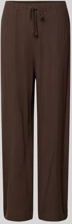 Jake*s Casual Broek van viscose-linnenmix met elastische tailleband - Foto 3