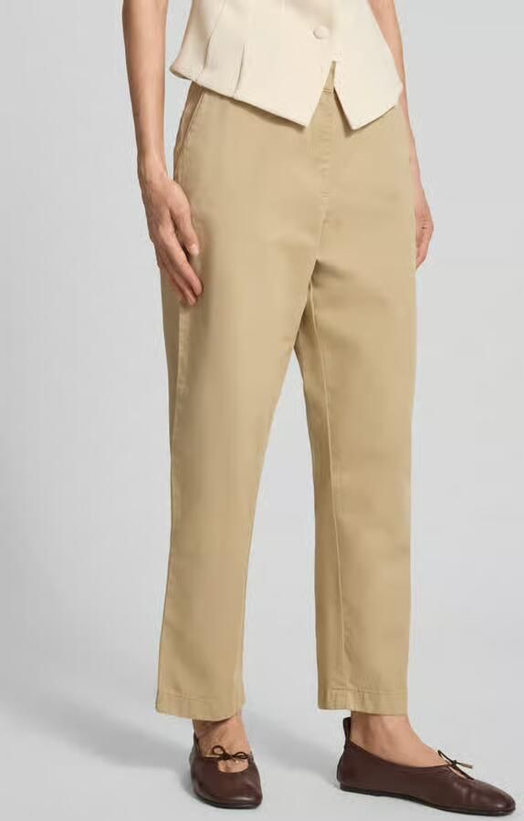 Jake*s Casual chino met paspelzak achter - Foto 2