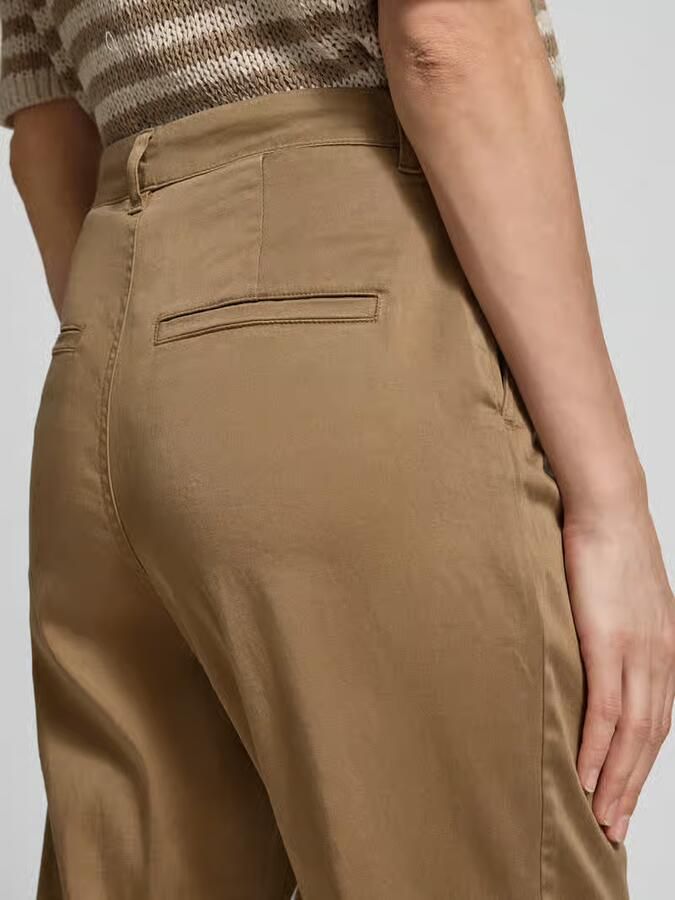 Jake*s Casual Chino van lyocellmix met steekzakken