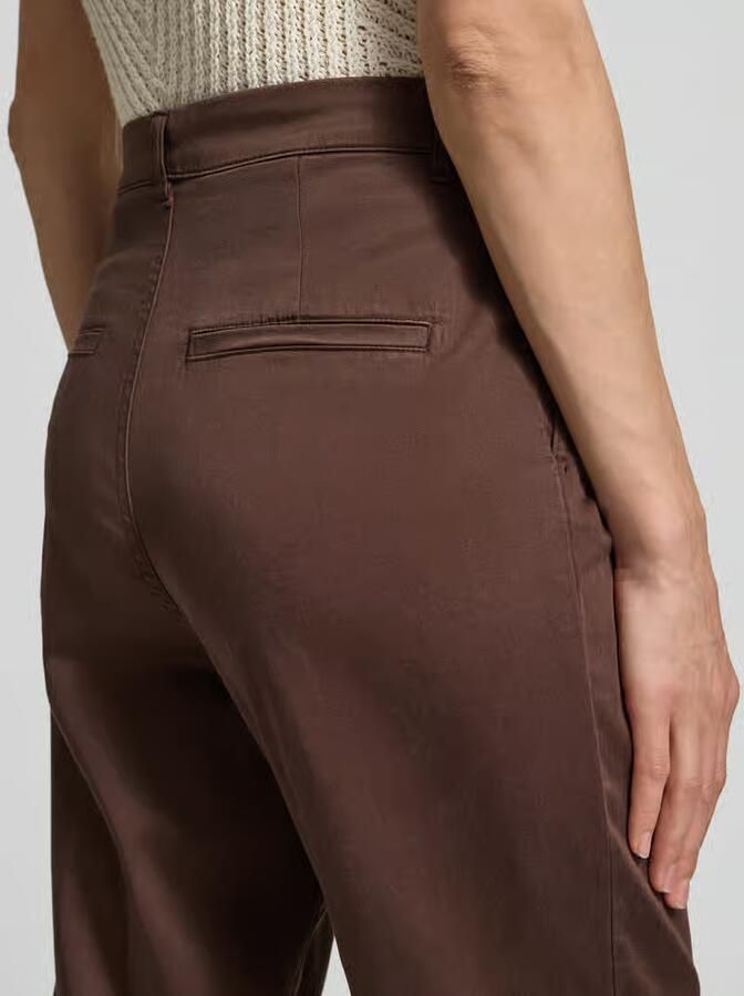 Jake*s Casual Chino van lyocellmix met steekzakken