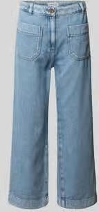Jake*s Casual Cropped jeans met opgestikte zakken