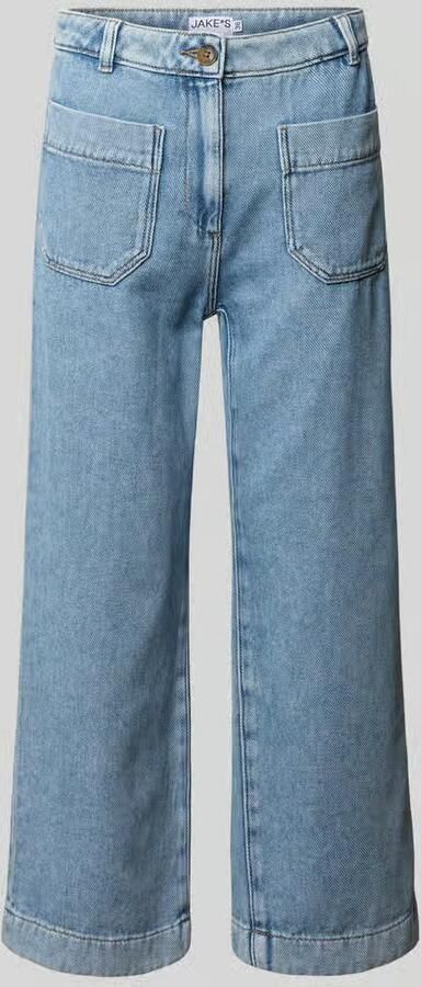 Jake*s Casual Cropped jeans met opgestikte zakken - Foto 2