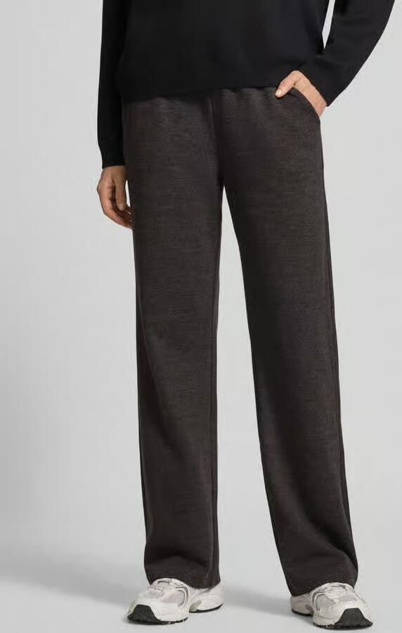 Jake*s Casual Flared sweatbroek met tunnelkoord - Foto 2