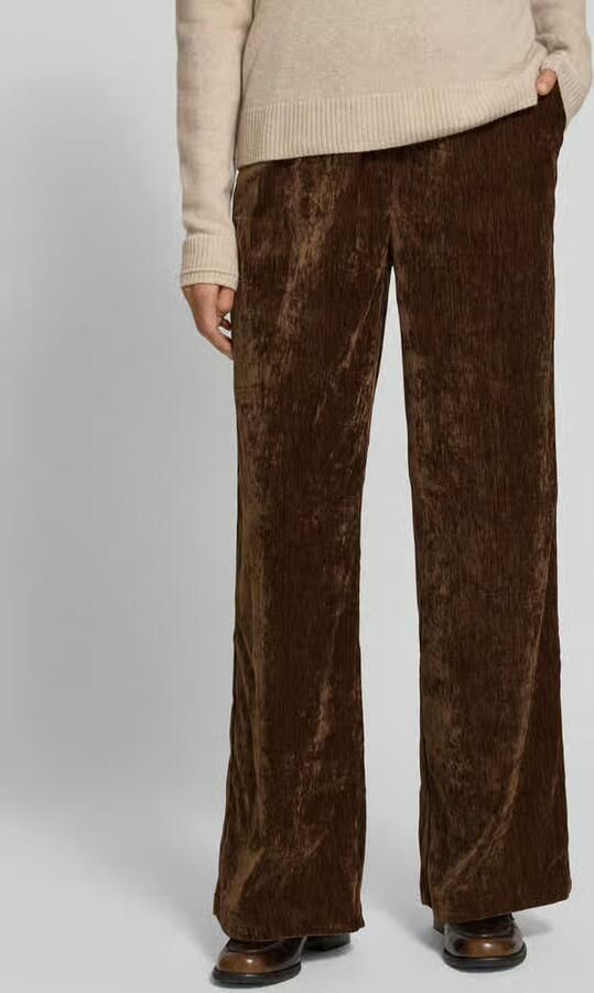 Jake*s Casual Fluwelen broek met elastische band - Foto 2