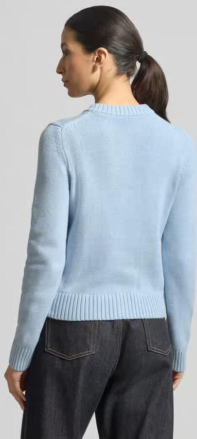 Jake*s Casual Gebreid vest met ronde hals en knoopsluiting - Foto 4