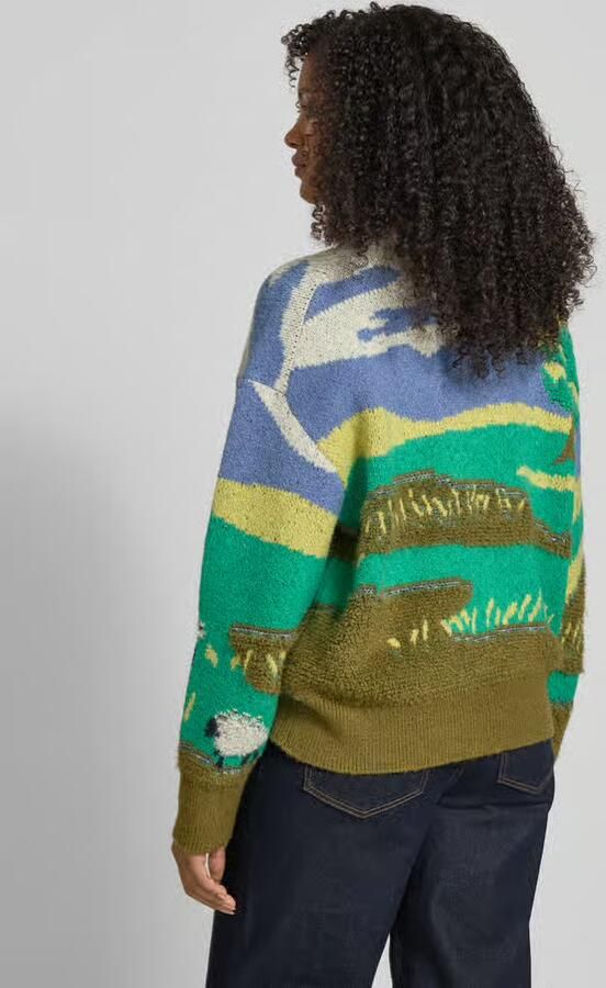 Jake*s Casual Gebreide pullover in all-over look