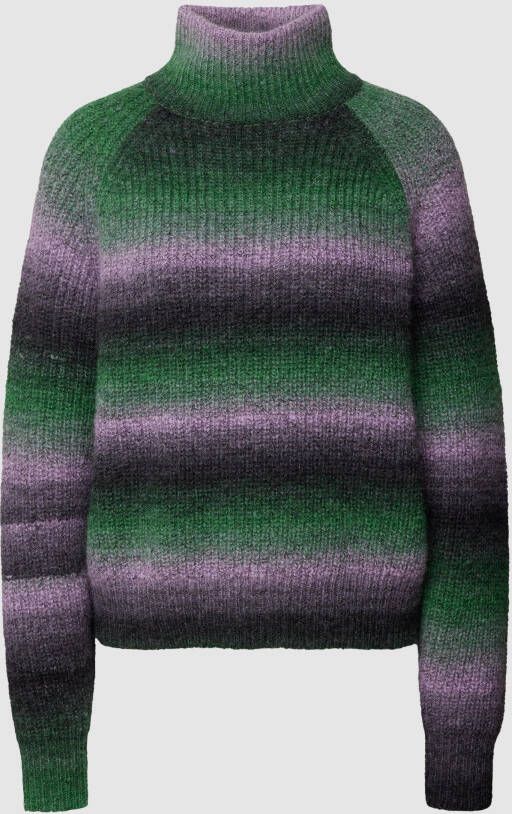 Jake*s Casual Gebreide pullover met opstaande kraag