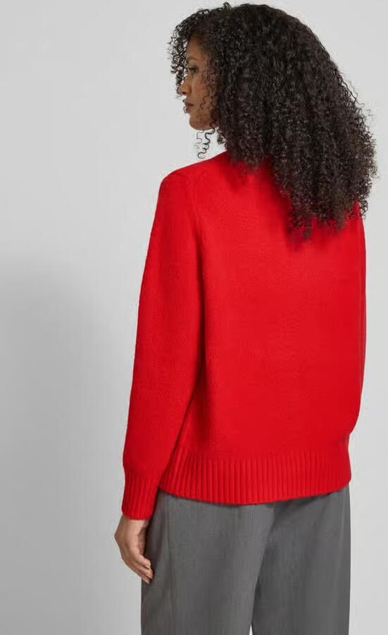 Jake*s Casual Gebreide pullover met opstaande kraag