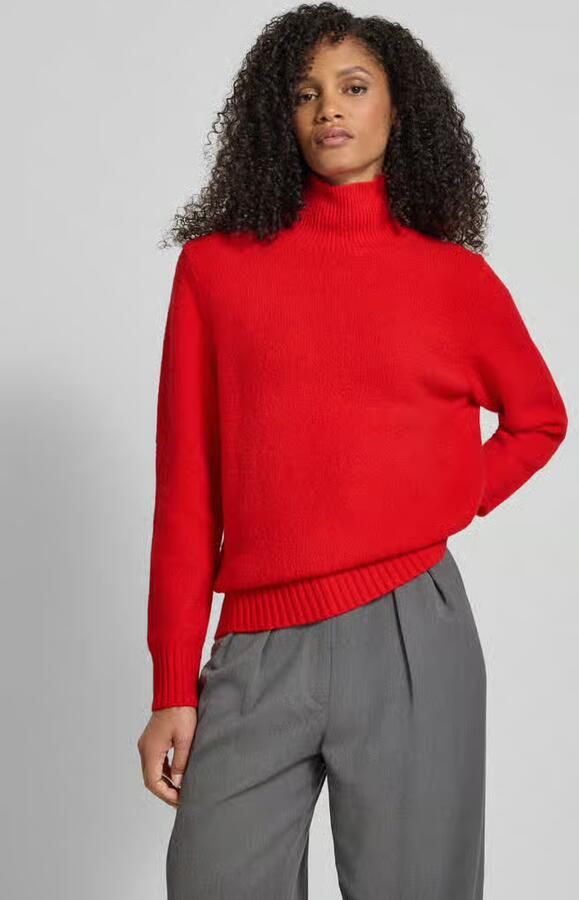 Jake*s Casual Gebreide pullover met opstaande kraag - Foto 2