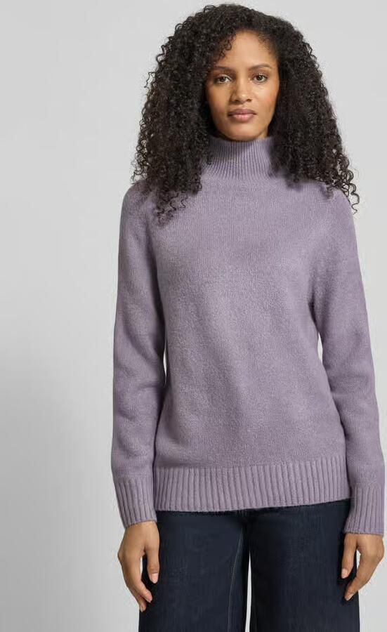 Jake*s Casual Gebreide pullover met opstaande kraag