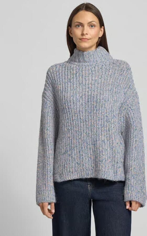 Jake*s Casual Gebreide pullover met opstaande kraag - Foto 2