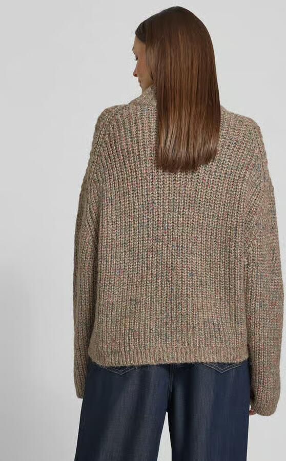 Jake*s Casual Gebreide pullover met opstaande kraag