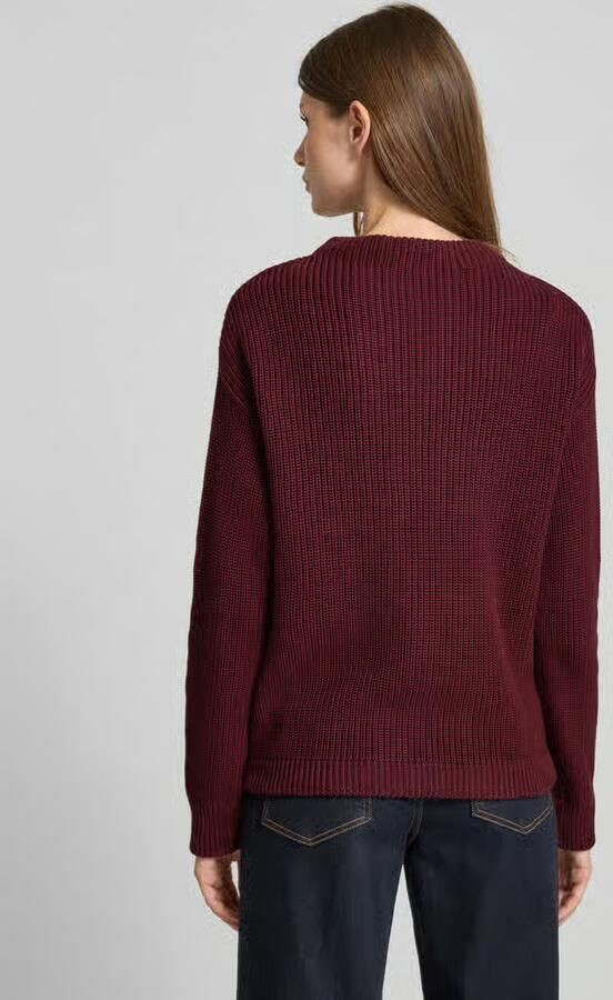 Jake*s Casual Gebreide pullover met ribboorden