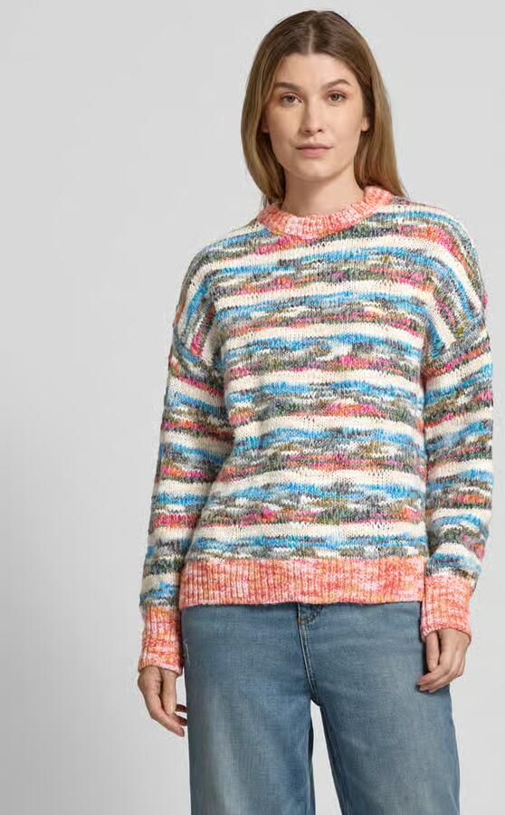 Jake*s Casual Gebreide pullover met ribboorden - Foto 2