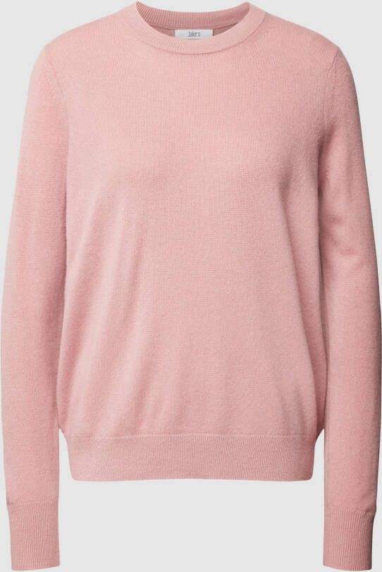 Jake*s Casual Gebreide pullover met ronde hals