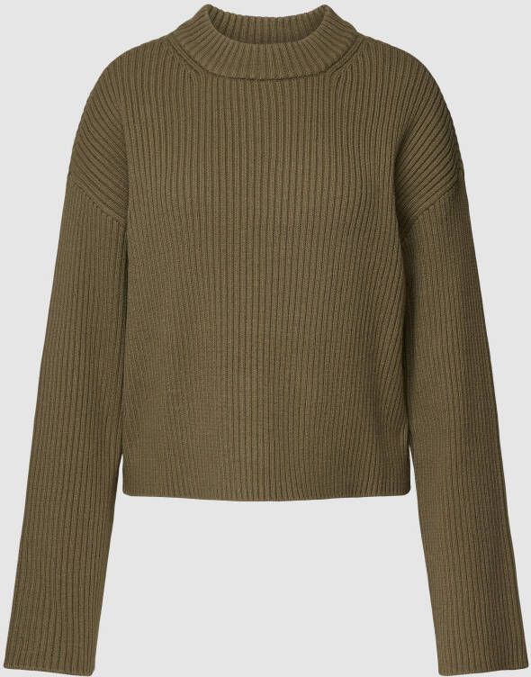 Jake*s Casual Gebreide pullover met ronde hals