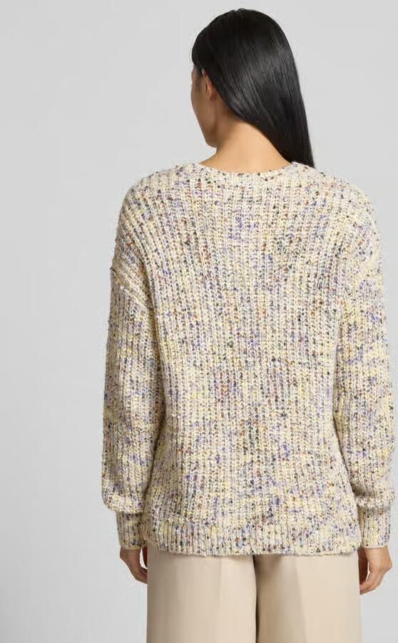 Jake*s Casual Gebreide pullover met ronde hals