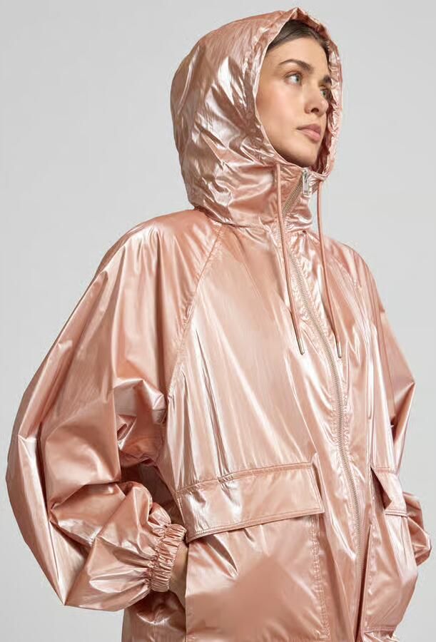 Jake*s Casual Jack in Metallic look met klepzakken - Foto 2