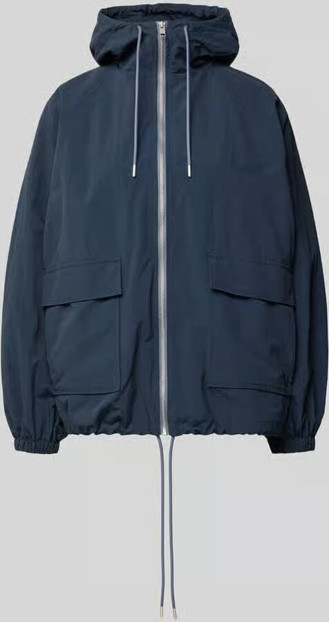 Jake*s Casual Jack met capuchon en klepzakken