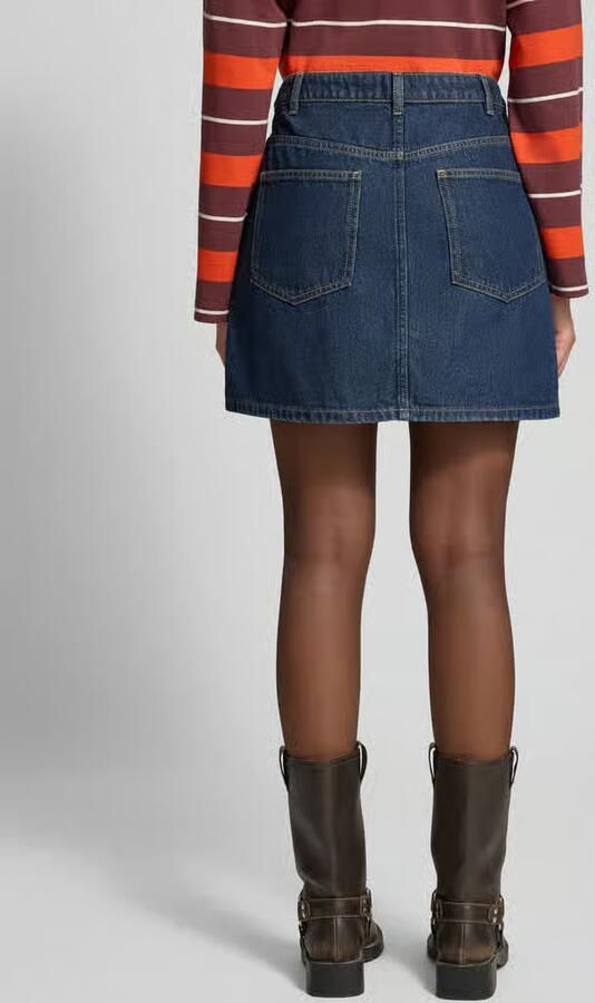 Jake*s Casual Jeansrok in asymmetrisch design