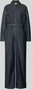 Jake*s Casual Jumpsuit met korte ritssluiting