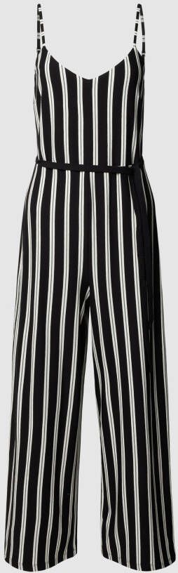 Jake*s Casual Jumpsuit met streepmotief