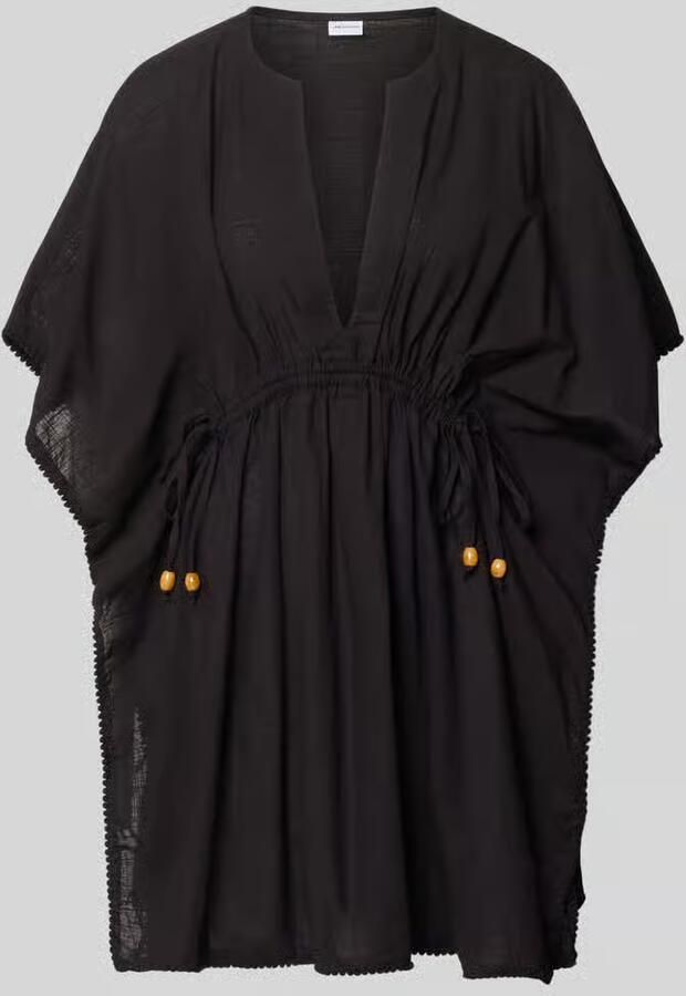 Jake*s Casual Kaftan van katoen met V-hals - Foto 2