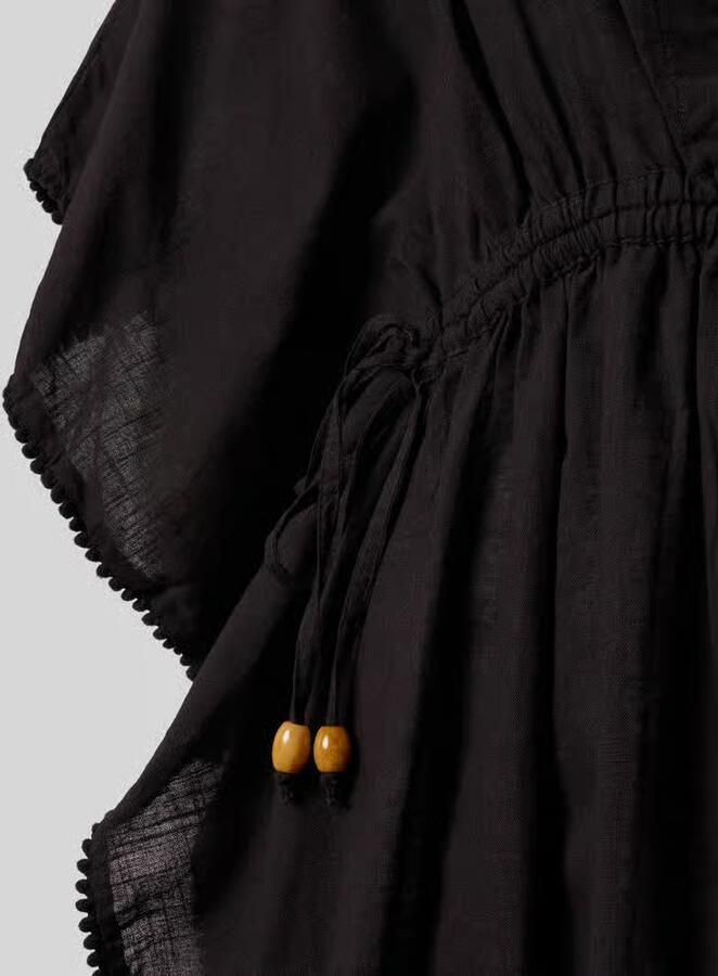 Jake*s Casual Kaftan van katoen met V-hals