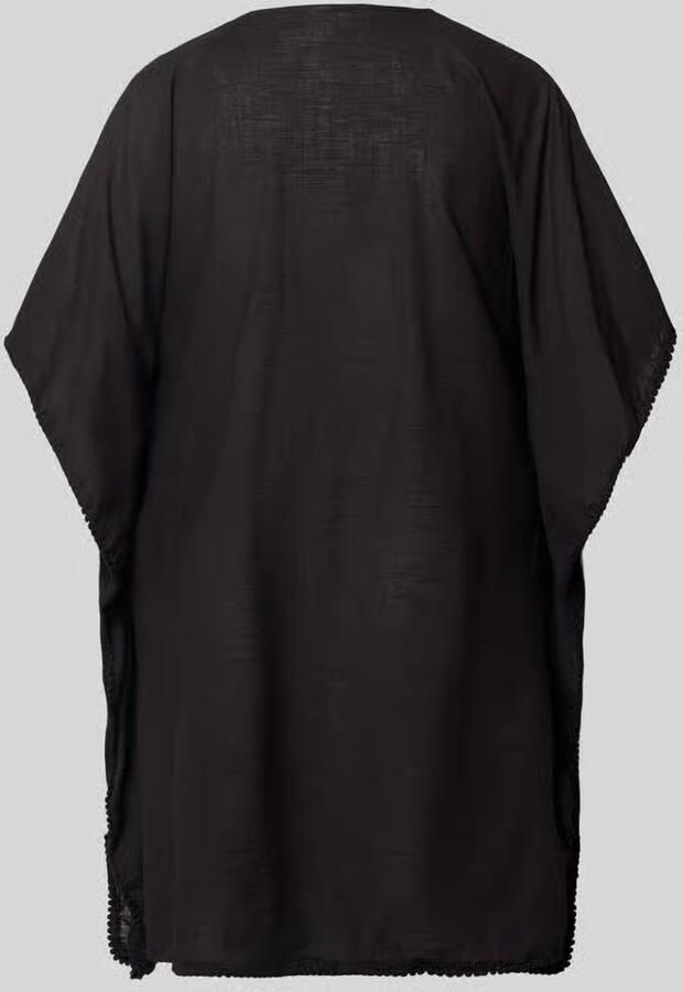 Jake*s Casual Kaftan van katoen met V-hals